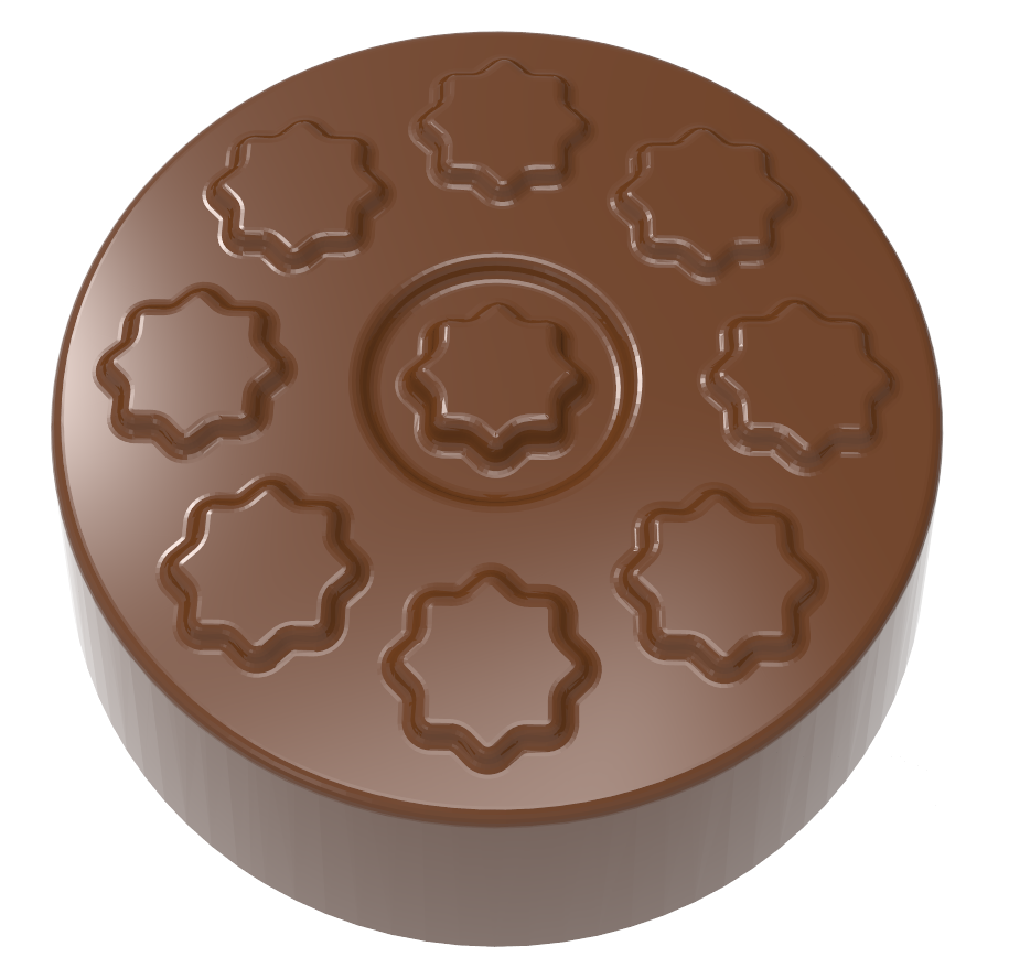 1106 - Patterned round Mini Madlen