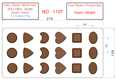 1107 - Karışık Spesiyal Çikolata