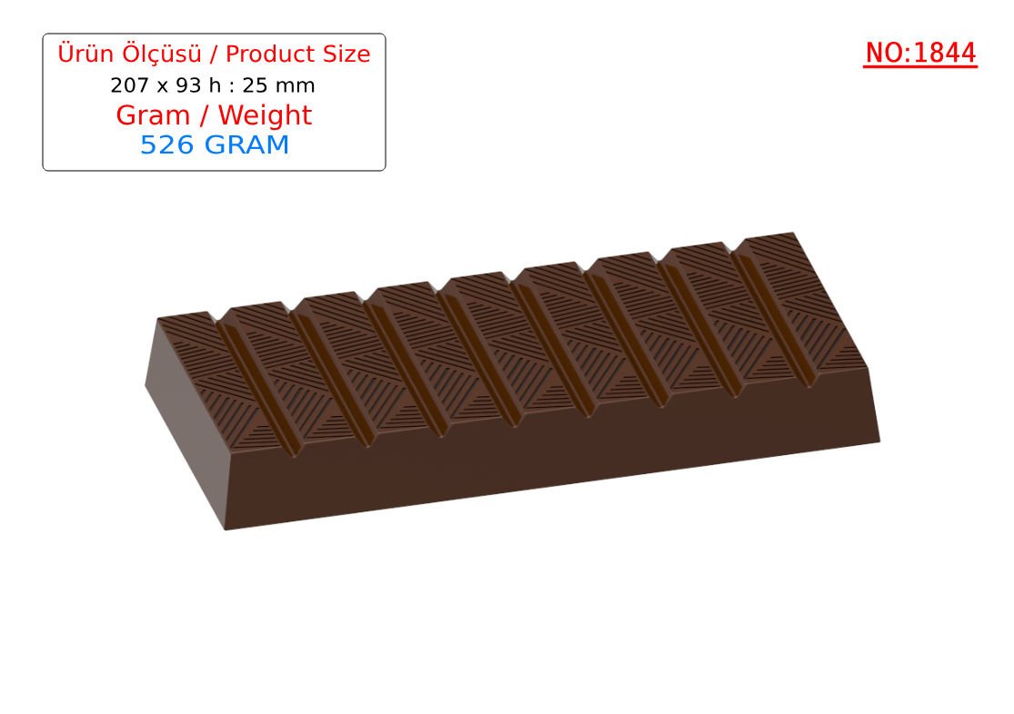 526 Gr. DUBAI CIKOLATASI - KALIBI - 1844