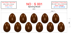 S-001 - Spinning Yumurta Kalıbı