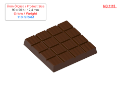 1115 - Square Tablet Chocolate