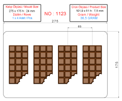 1123 - 36,50 gram Tablet Çikolata