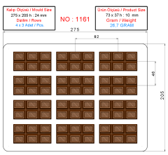 1161 - Moule Mini Tablette