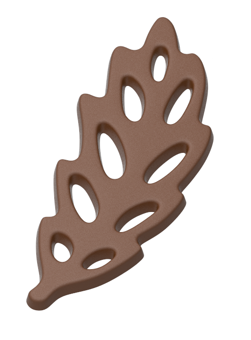 1127 - Dekoratif Yaprak Kalıbı