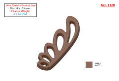 1128 - Decorative Leaf Mold