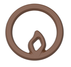 1133 - Decorative Ring Fire Mold