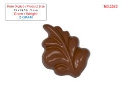 1873 - Leaf Polycarbonate Chocolate Mold