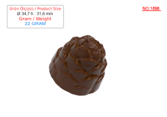 1896 -  Spesiyal Polikarbonat Çikolata Kalıbı