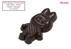 1412 - Labubu Polikarbonat Çikolata Kalıbı 75g