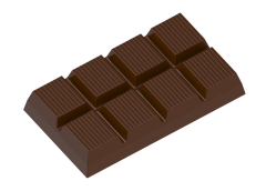 210 Gr. Dubai Çikolatası Kalıbı - 0553