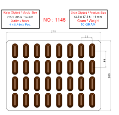 1146 - Moule Spécial Chocolat