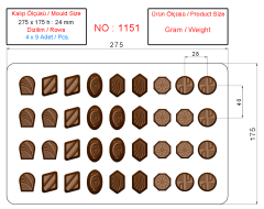 1151 - Karışık Spesiyal Çikolata