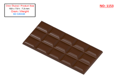 1153 - Tablet Çikolata Kalıbı