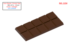 1154 - Mini Kuvertür Kalp