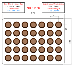 1156 - Filling Chocolate Mold