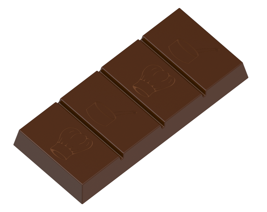 1176 - MINI CUVERTURE CHOCOLATE MOLD
