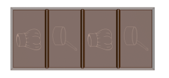 1176 - MINI CUVERTURE CHOCOLATE MOLD