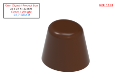 1181 - Polycarbonate Chocolate Mold