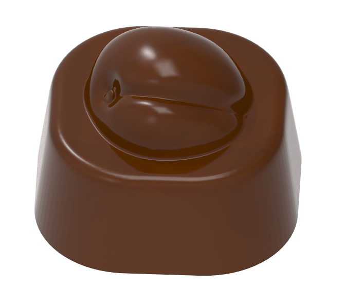 1184 - Desenli Polikarbon Çikolata Kalıbı