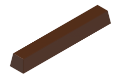 1187 - Polycarbonate Stick Bar Chocolate Mold