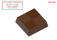 1190 - WRAPPED CHOCOLATE MOLD