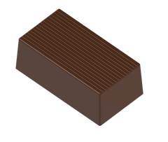 1191 - Polycarbonate Mold for Chocolate Wrapping