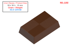 1192 - MOULE À CHOCOLAT ENVELOPPÉ