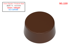 1193 - POLYCARBONATE CHOCOLATE MOLD