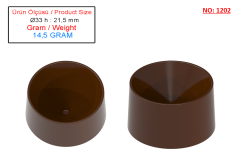 1202 - POLYCARBONATE CHOCOLATE MOLD