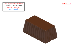 1212 - Polycarbonate Mold for Chocolate