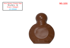 1231 - Makeup Set Polycarbonate Chocolate Mold