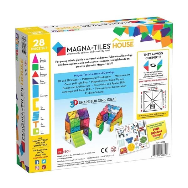 Magna Tiles Ev - 28 Parça