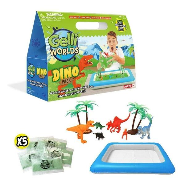 Gelli Worlds Dino Pack Dinozorlu Oyuncak Havuzu
