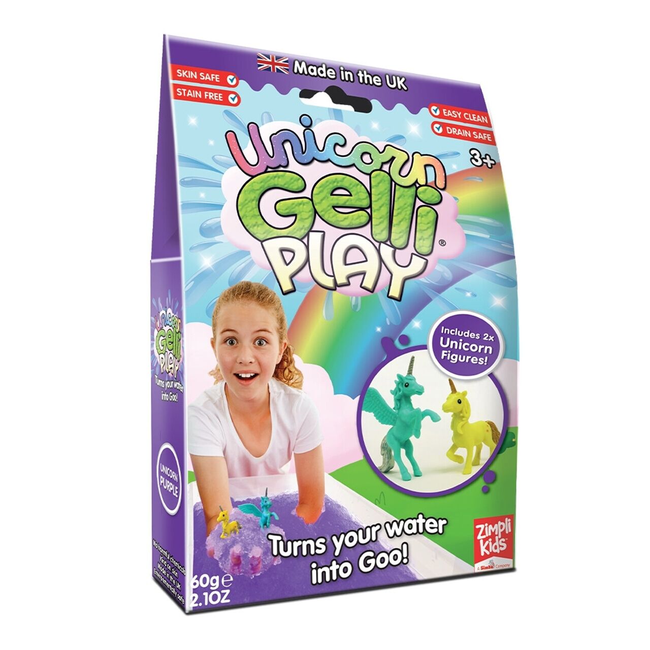 Unicorn Gelli Play Unicornlu Jel Oyuncak - Mor