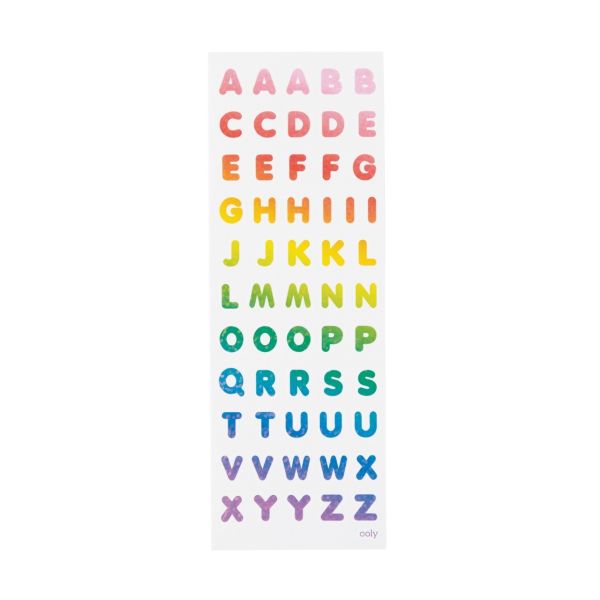 Ooly Stickiville Çıkartmalar - Rainbow Letters