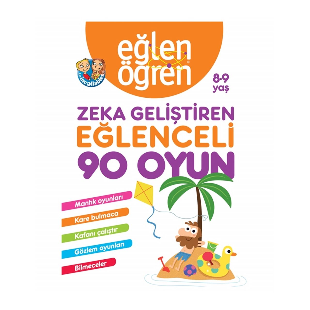 Eğlen Öğren 8-9 Yaş Zeka Geliştiren Eğlenceli 90