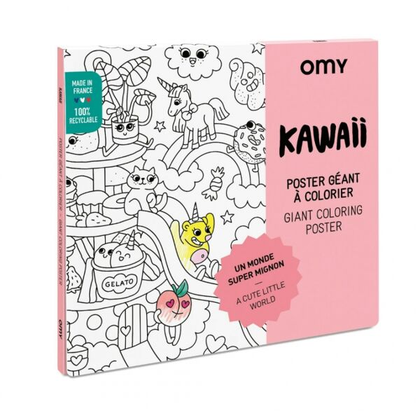 Omy Boyama Posteri - Kawaii