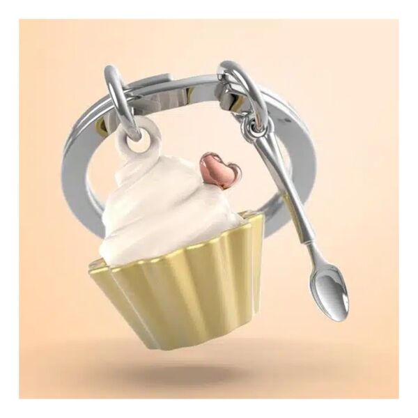 Metalmorphose Cupcake Anahtarlık