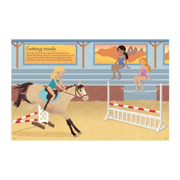 Sticker Dolly Dressing - Horse Show