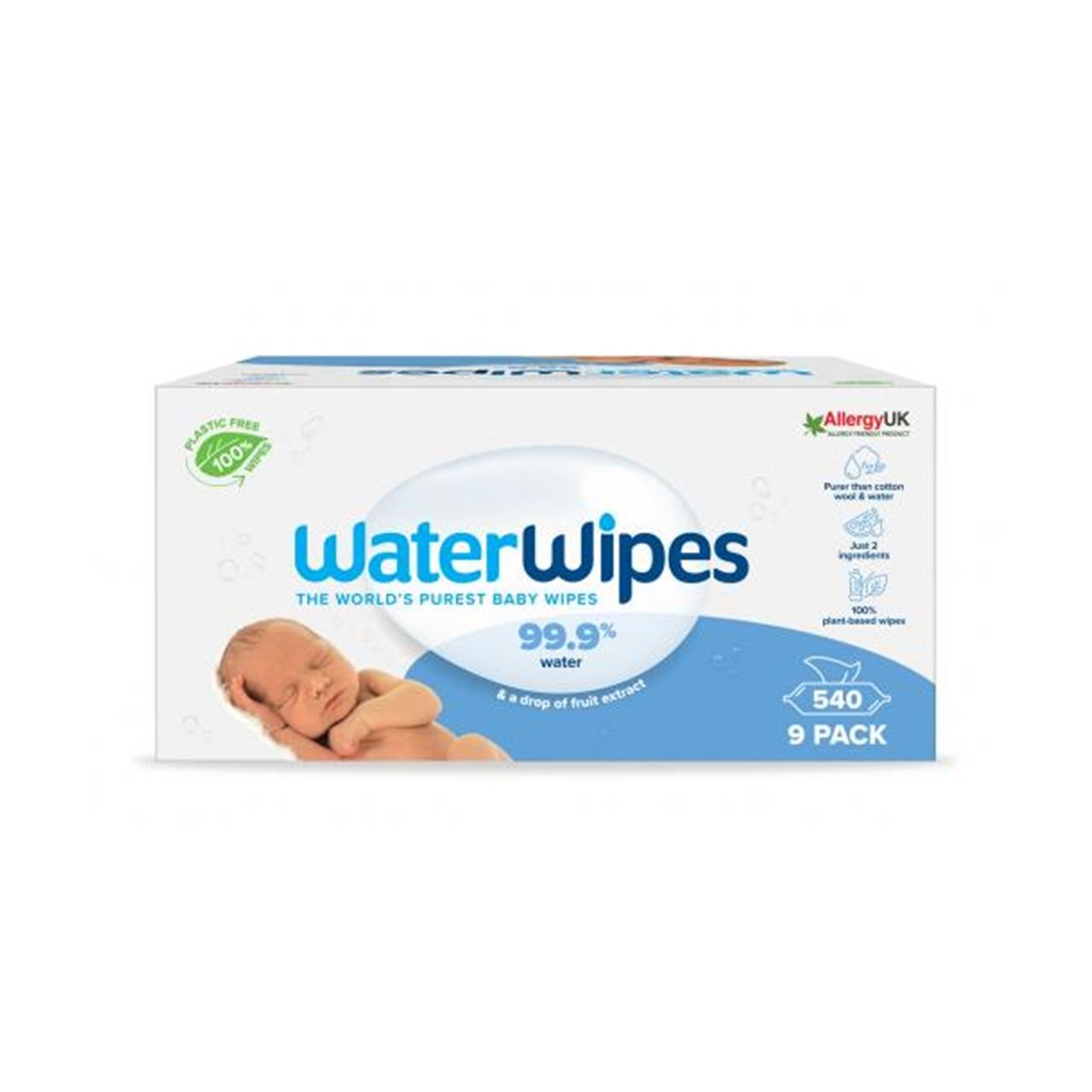 WaterWipes BIO Islak Mendil (9x60) 540 adet