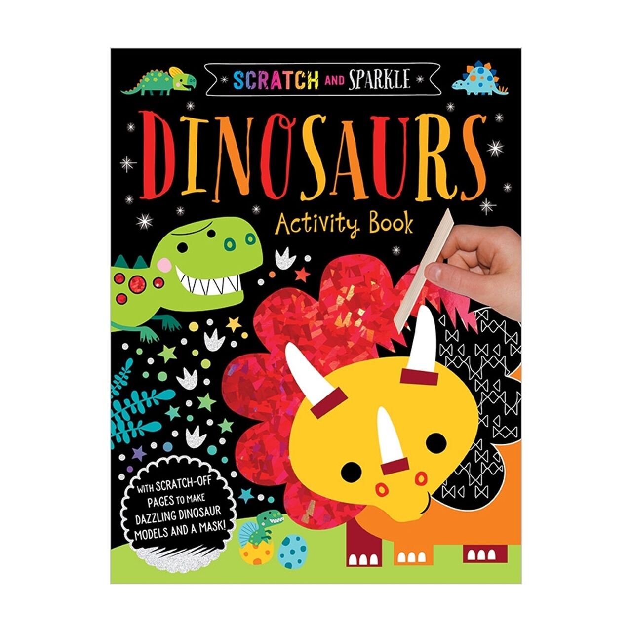 Scratch And Sparkle Dinosaurs Activity Book