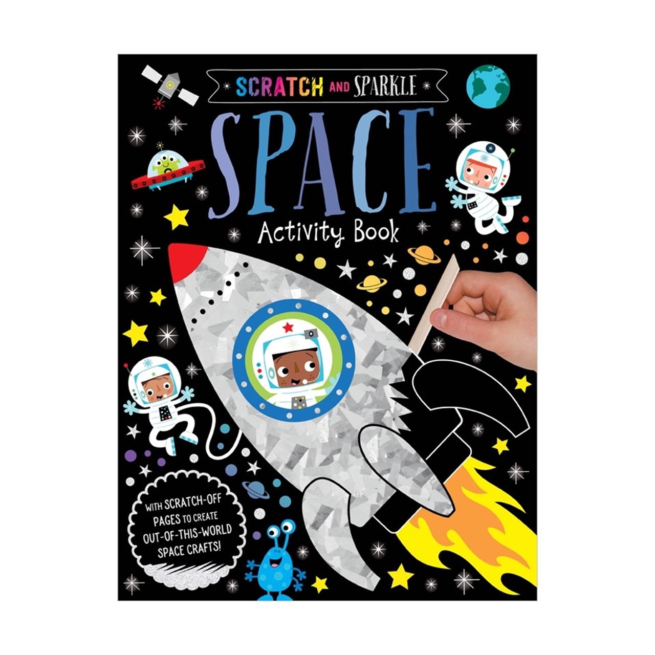 Scratch And Sparkle Space Activity Book