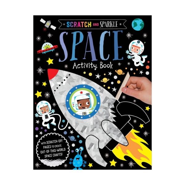 Scratch And Sparkle Space Activity Book