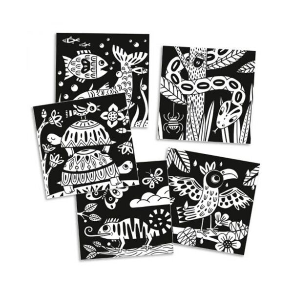 Djeco Velvet Colouring - Creepy Crawlies