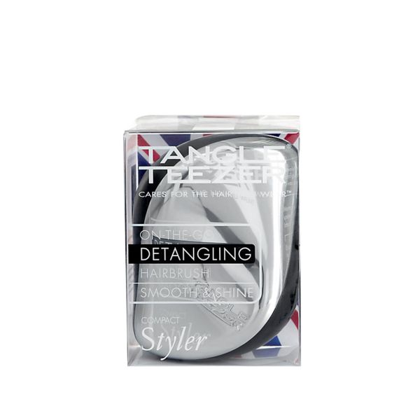 Tangle Teezer Compact Styler - Silver Chrome