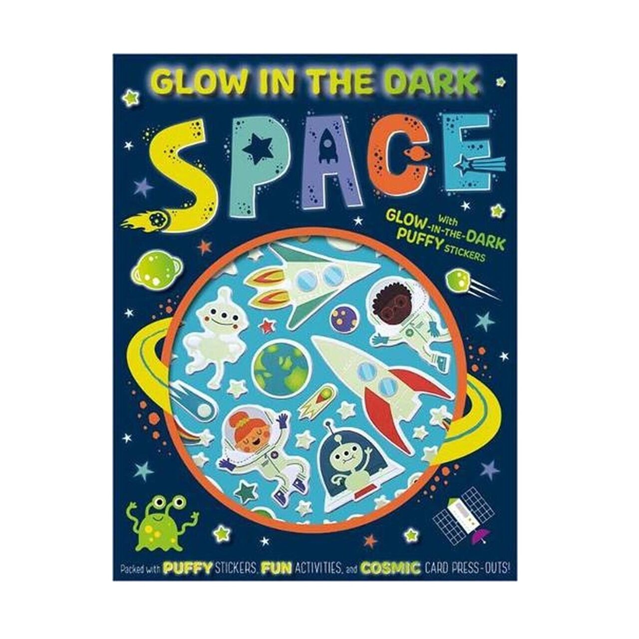 Glow In The Dark Space Activity Book