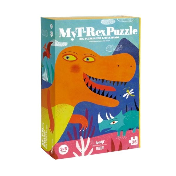 Londji Puzzle 36 Parça - My T-Rex