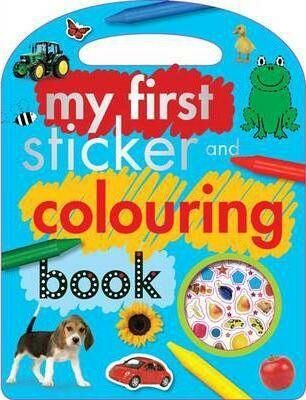 My First Sticker And Colouring Book