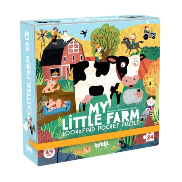 Londji Puzzle 24 Parça - My Little Farm