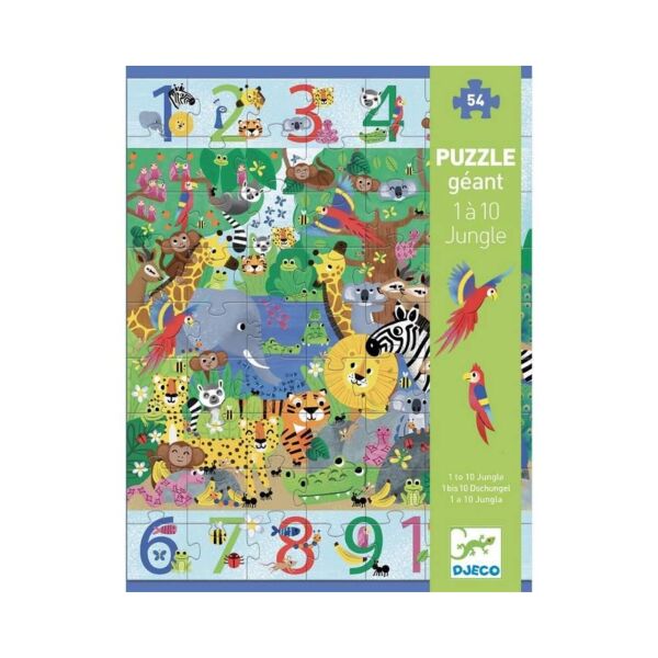 Djeco Dev Puzzle 54 Parça - Jungle